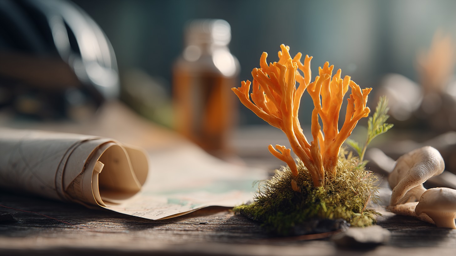 cordyceps - grafika poglądowa